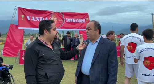 مدیرعامل تیم وندا نوکنده پس از قهرمانی در لیگ برتر فوتبال استان گلستان